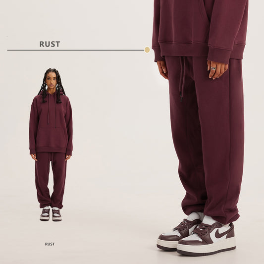 Oversize Sweatpant -Rust