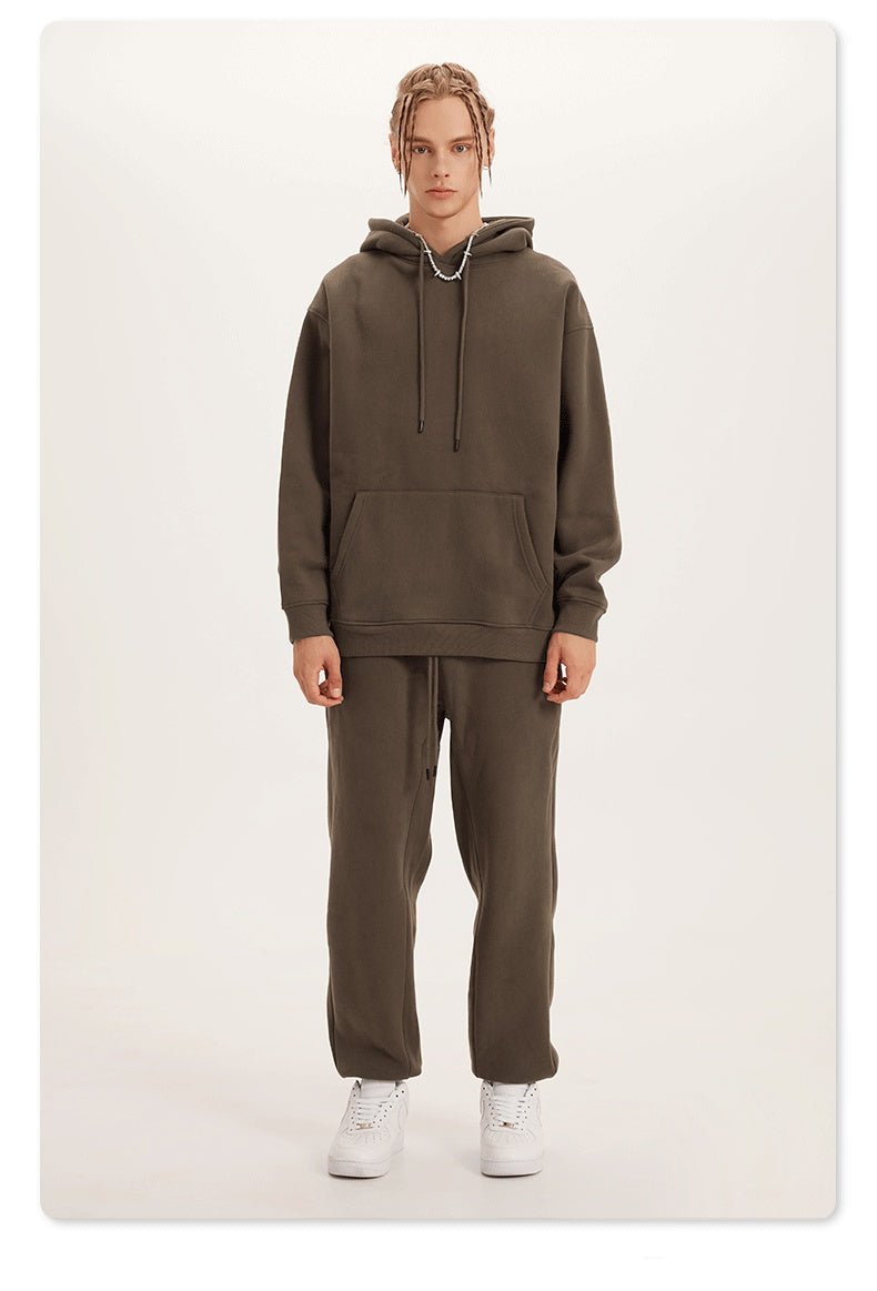 Oversize Sweatpant -Dark brown